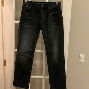 American Eagle Dark Wash Blue Jean Original Straight Fit 31x32